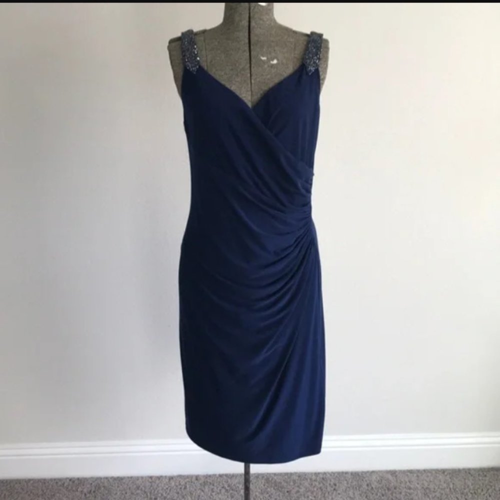 Lauren Ralph Lauren Evening Blue Dress Size 6